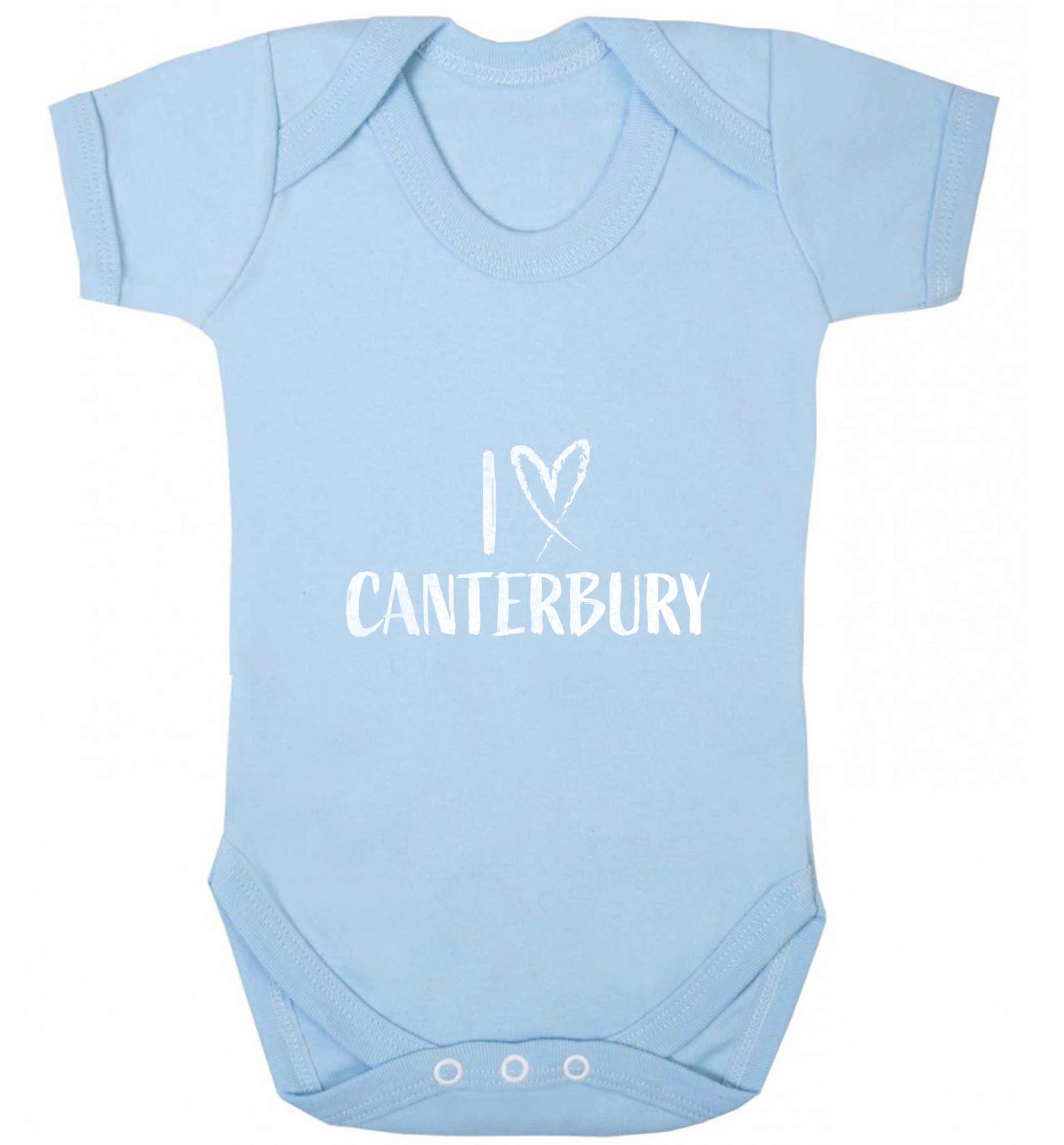 I love Canterbury baby vest pale blue 18-24 months