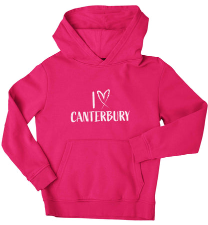 I love Canterbury children's pink hoodie 12-13 Years
