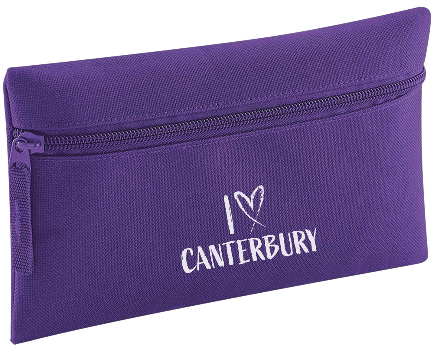 I love Canterbury pencil case