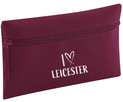 I love Leicester pencil case