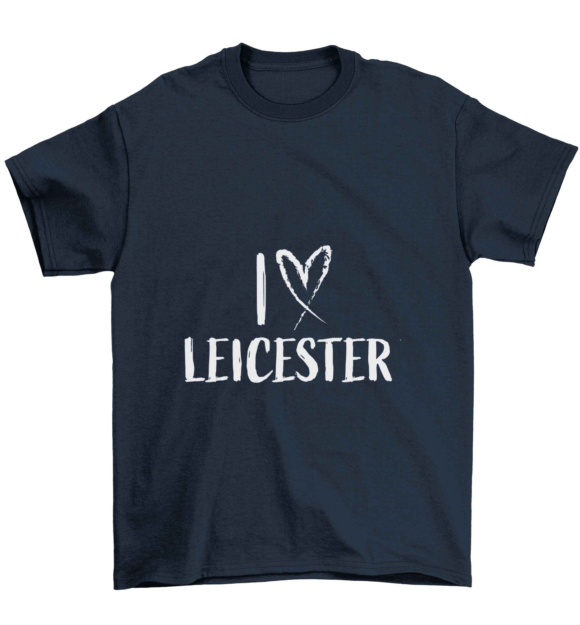 I love Leicester Children's navy Tshirt 12-13 Years