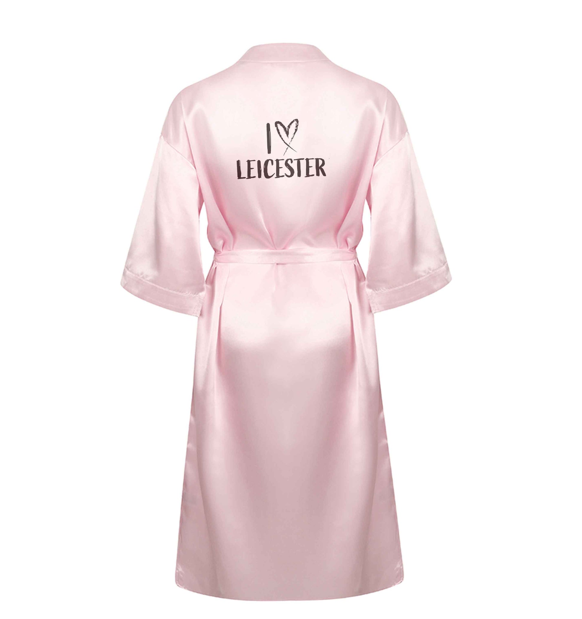 I love Leicester XL/XXL pink ladies dressing gown size 16/18