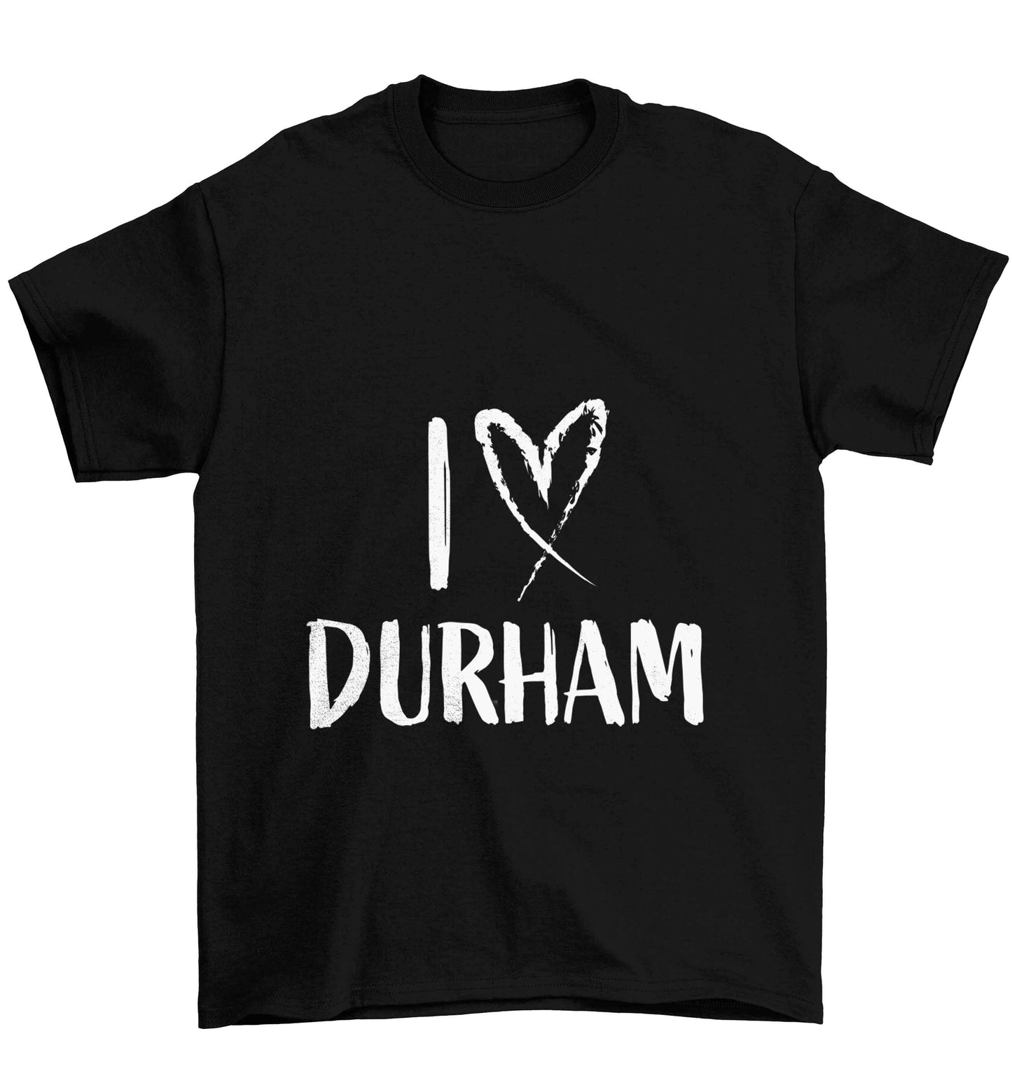 I love Durham Children's black Tshirt 12-13 Years