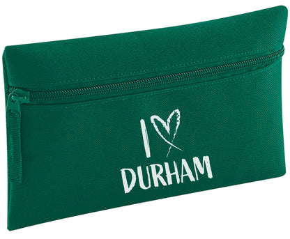 I love Durham pencil case