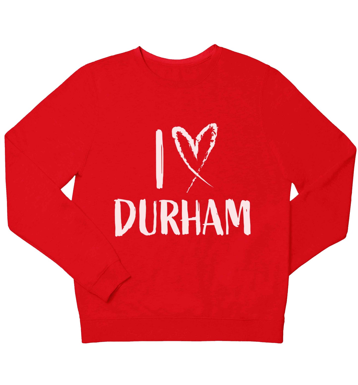 I love Durham children's grey sweater 12-13 Years
