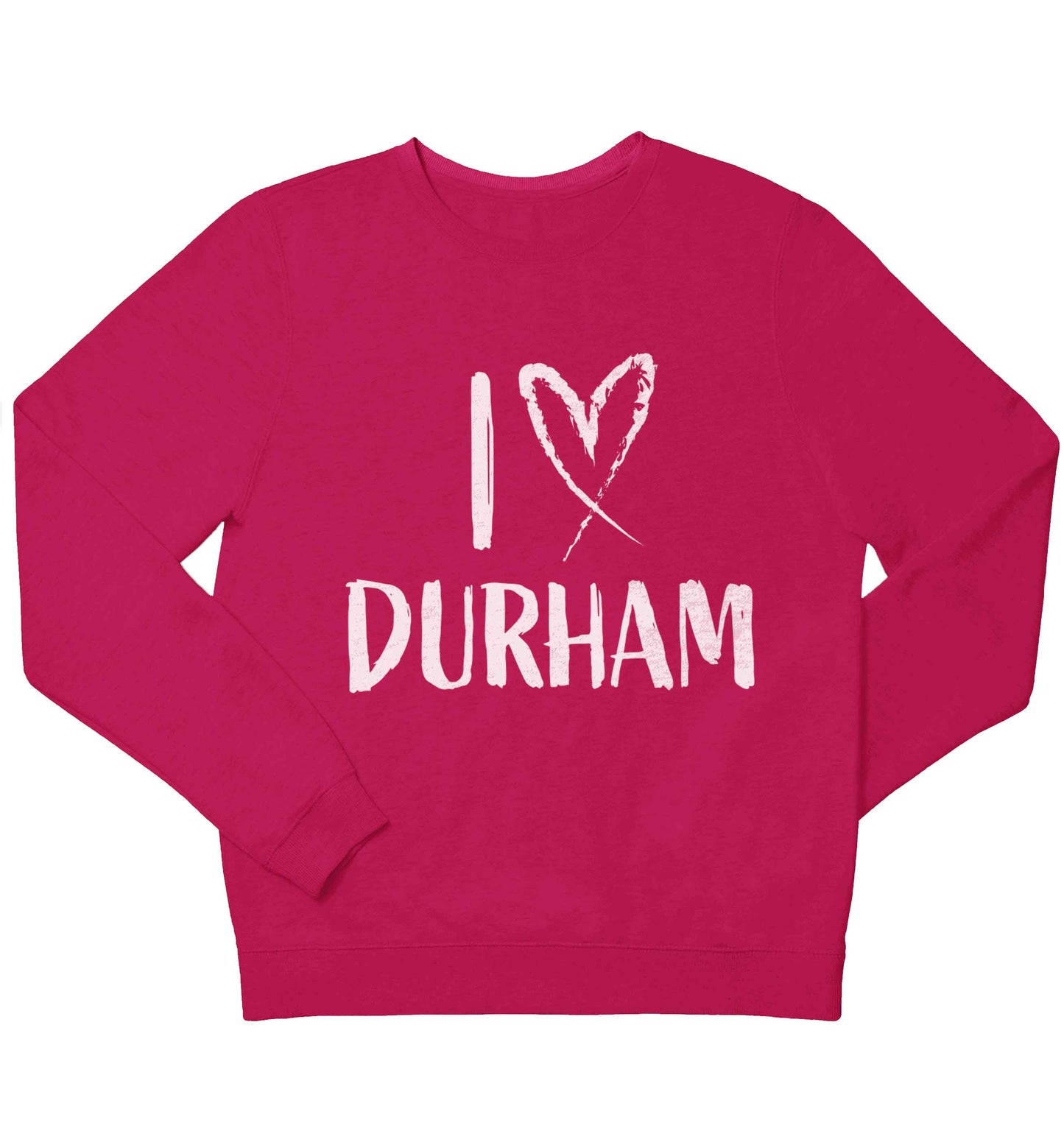 I love Durham children's pink sweater 12-13 Years
