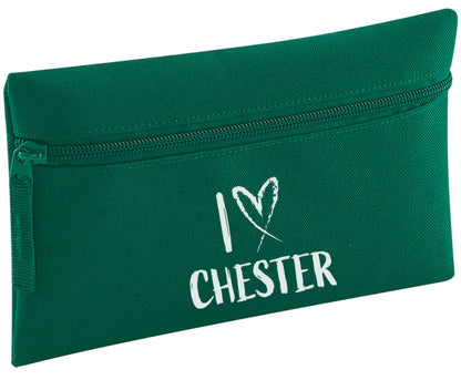 I love Chester pencil case