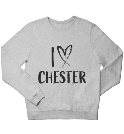 I love Chester children's grey sweater 12-13 Years