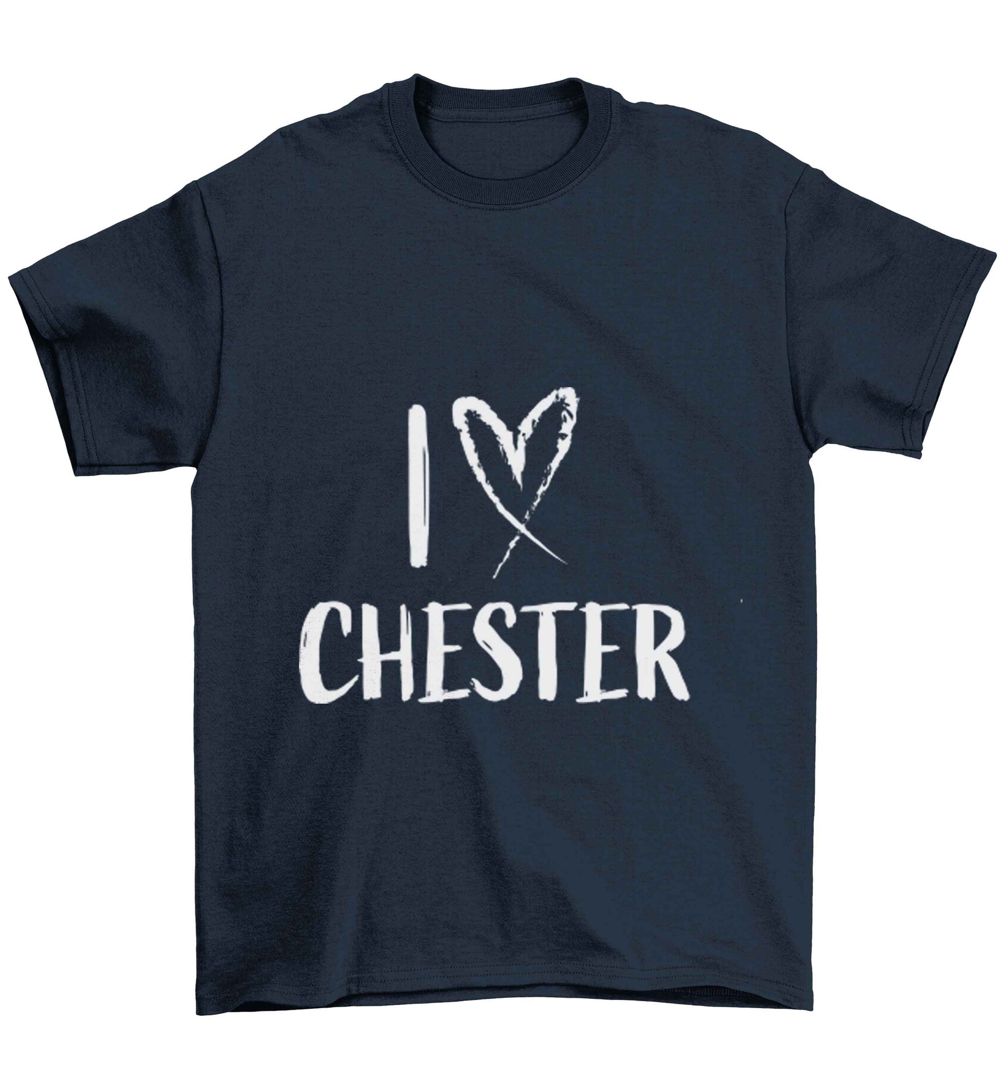 I love Chester Children's navy Tshirt 12-13 Years