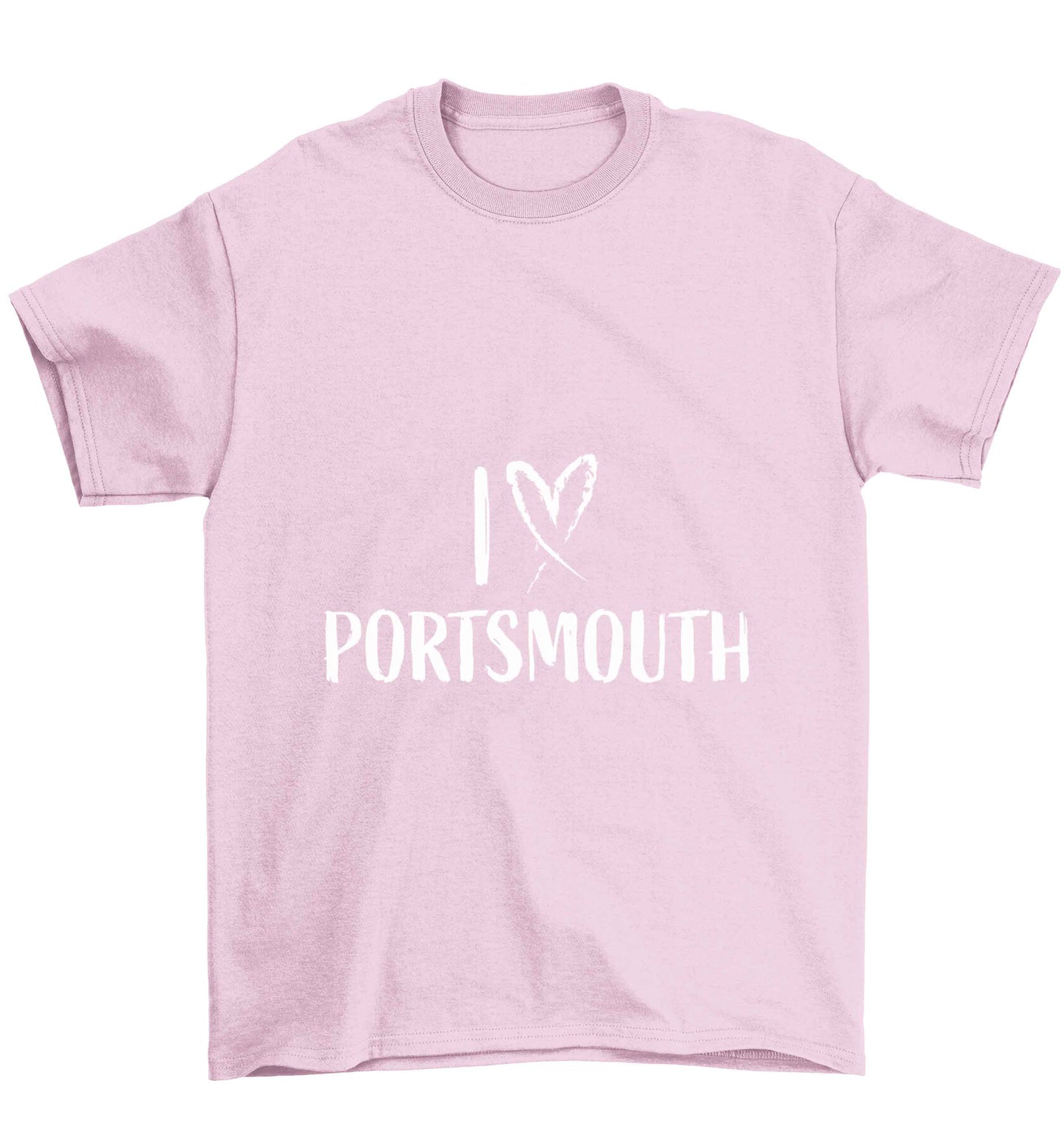 I love Portsmouth Children's light pink Tshirt 12-13 Years