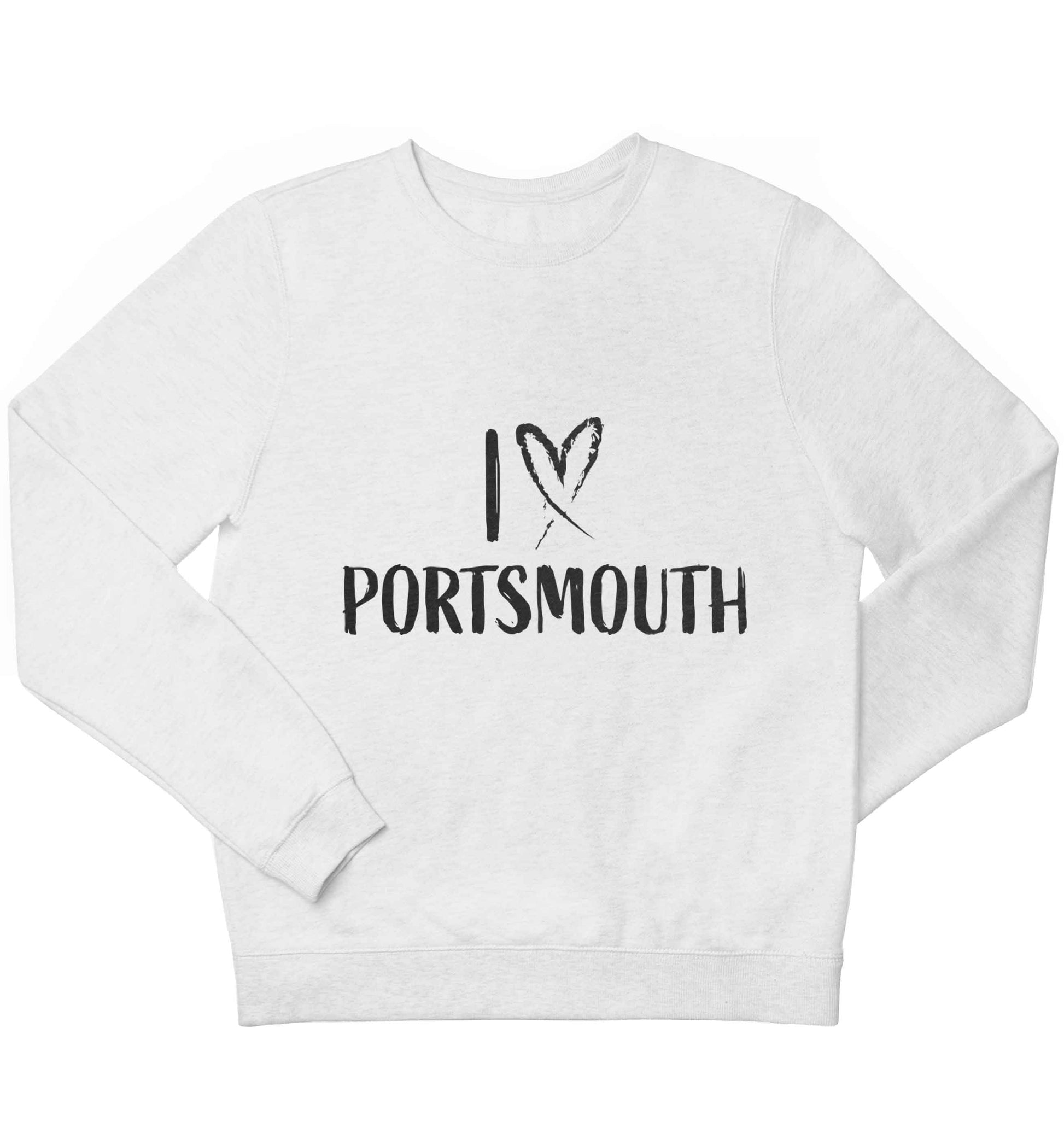 I love Portsmouth children's white sweater 12-13 Years