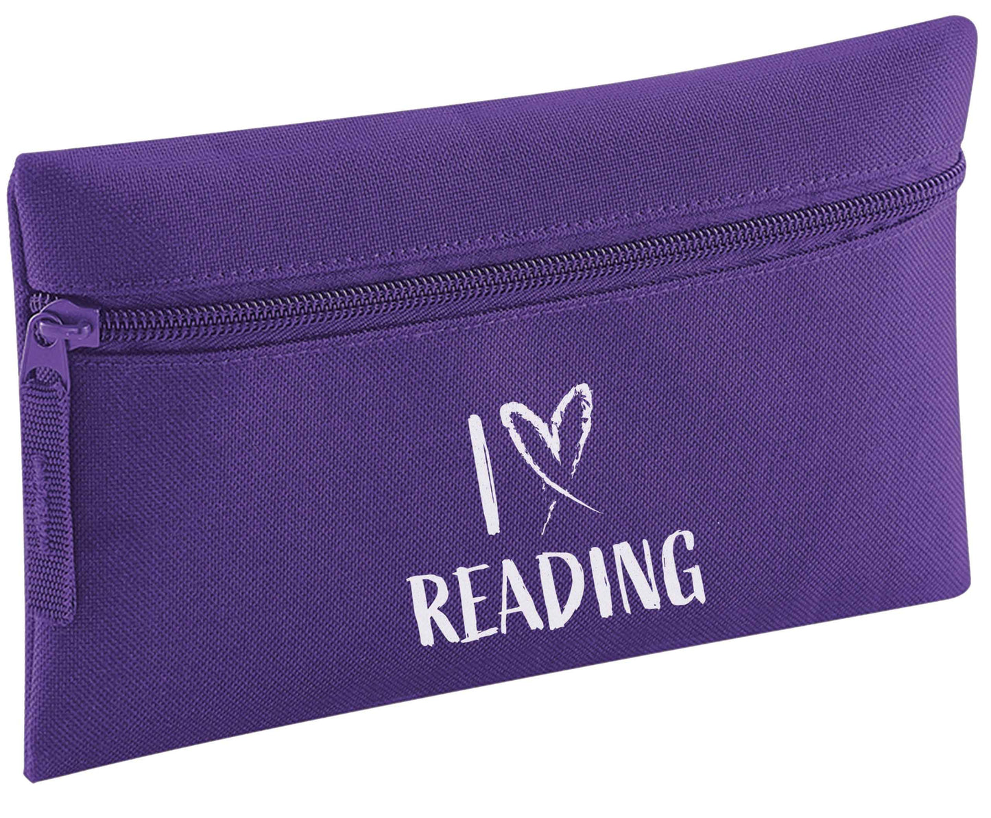 I love Reading pencil case