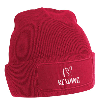 I love Reading beanie hat