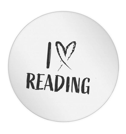 I love Reading 24 @ 45mm matt circle stickers