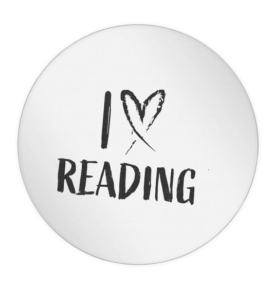I love Reading 24 @ 45mm matt circle stickers