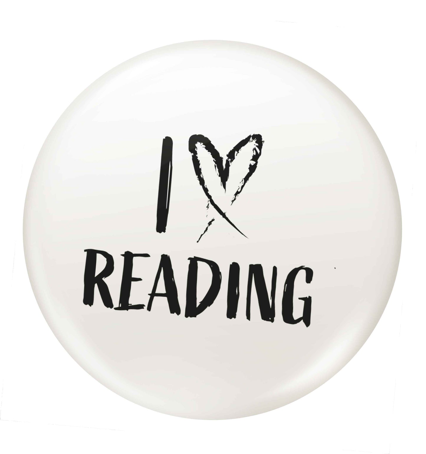 I love Reading small 25mm Pin badge
