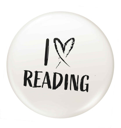 I love Reading small 25mm Pin badge