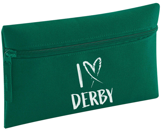 I love Derby pencil case