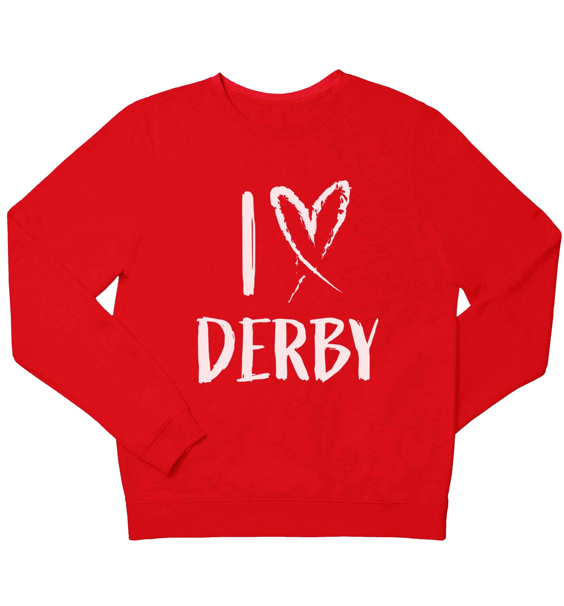 I love Derby children's grey sweater 12-13 Years