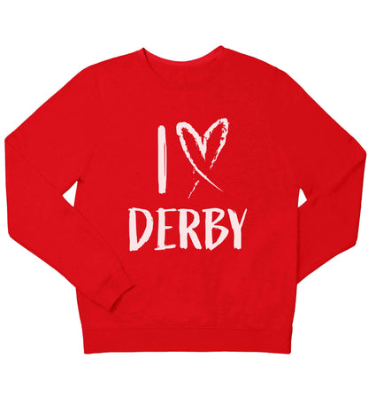 I love Derby children's grey sweater 12-13 Years
