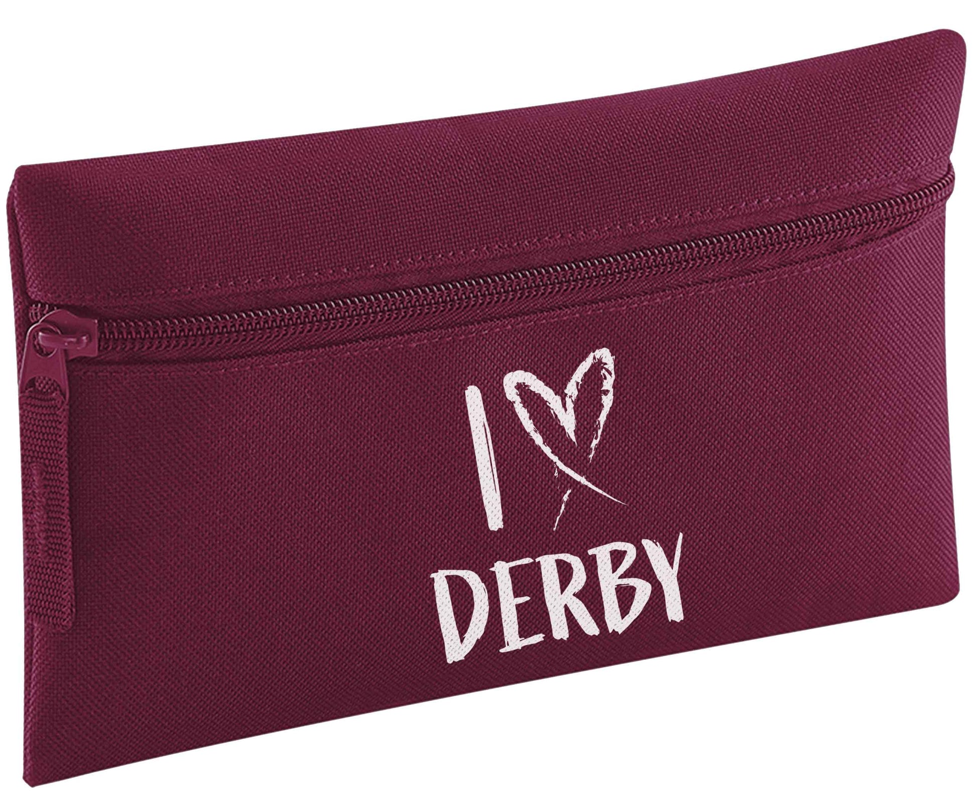 I love Derby pencil case