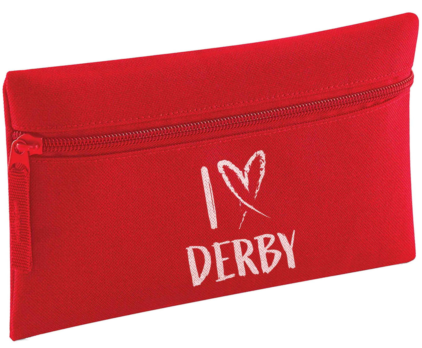 I love Derby pencil case