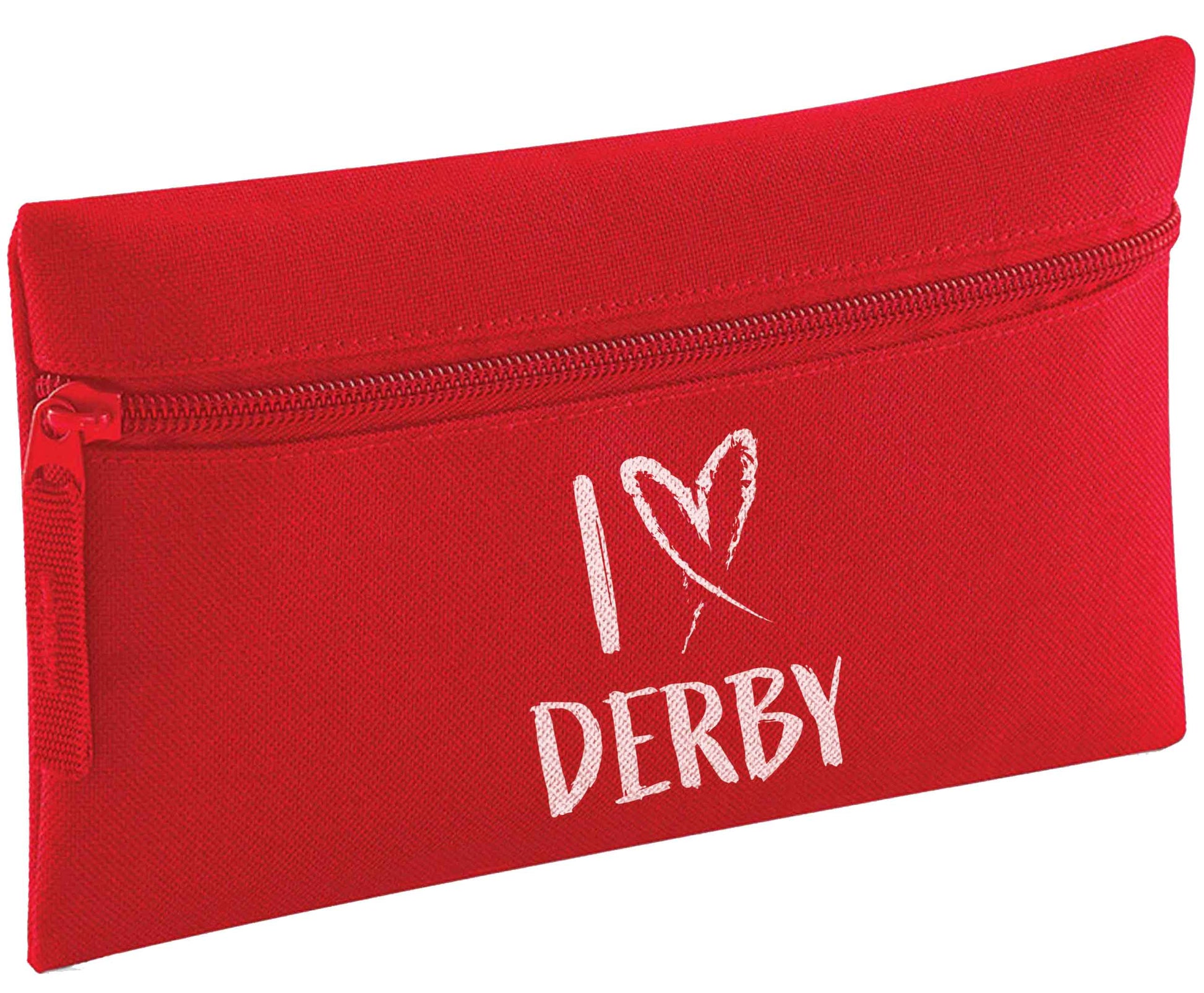 I love Derby pencil case