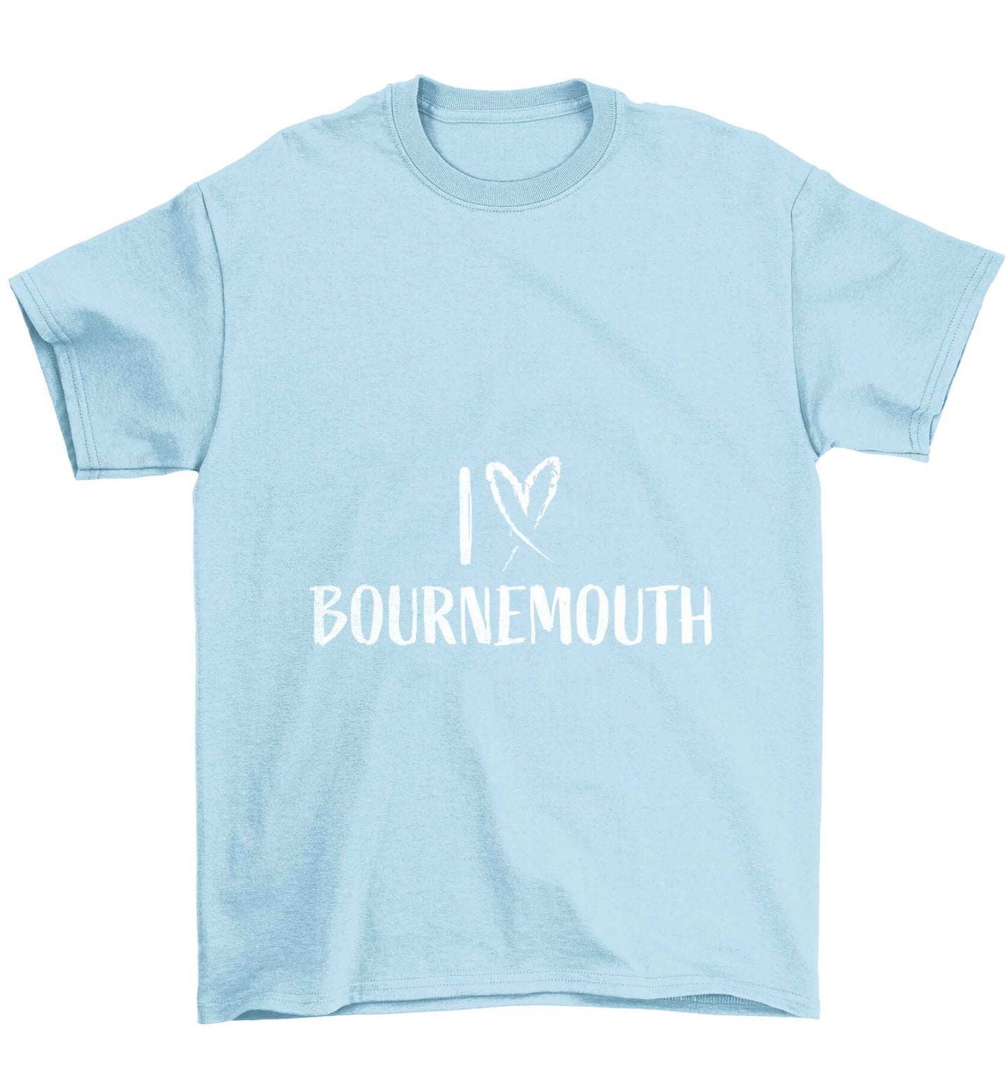 I love Bournemouth Children's light blue Tshirt 12-13 Years