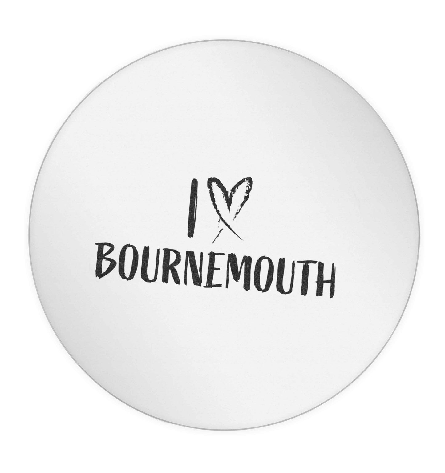 I love Bournemouth 24 @ 45mm matt circle stickers