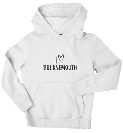 I love Bournemouth children's white hoodie 12-13 Years
