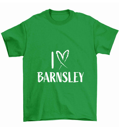 I love Barnsley Children's green Tshirt 12-13 Years