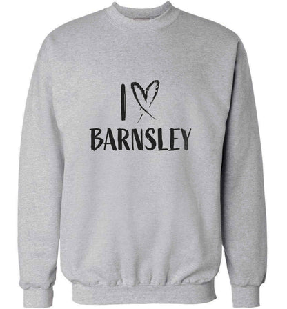 I love Barnsley adult's unisex grey sweater 2XL