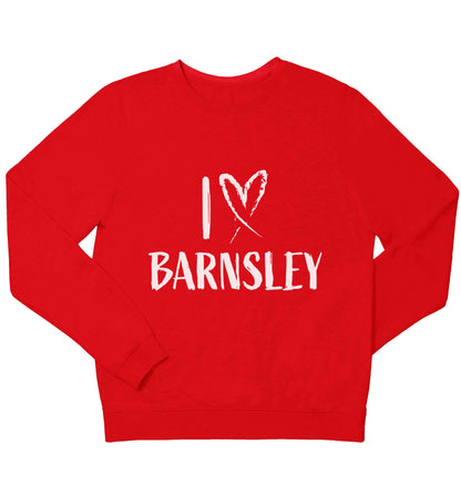 I love Barnsley children's grey sweater 12-13 Years