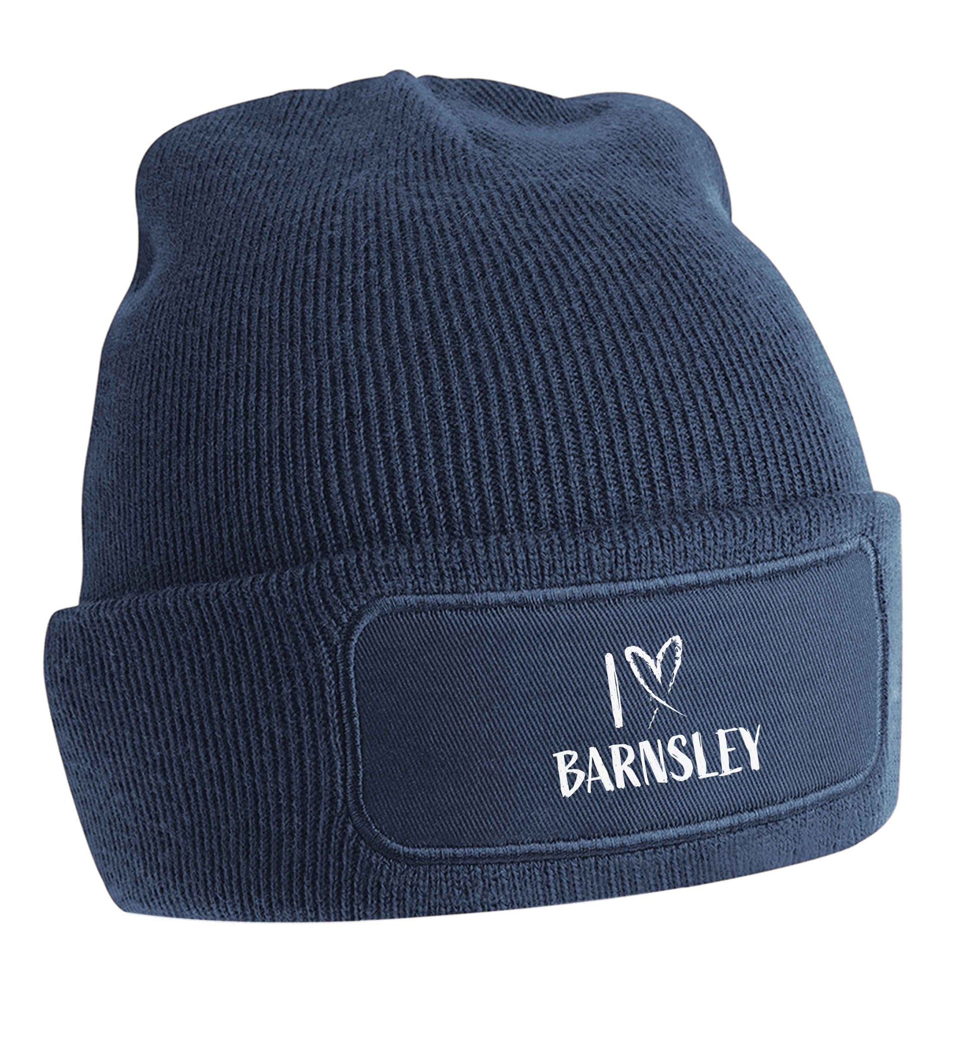 I love Barnsley beanie hat