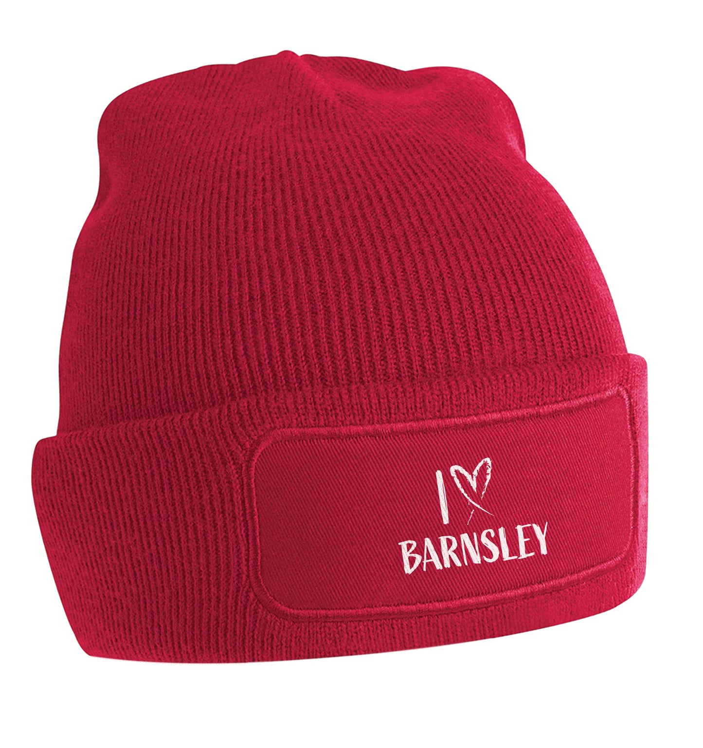 I love Barnsley beanie hat