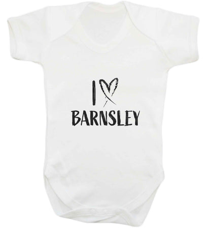 I love Barnsley baby vest white 18-24 months