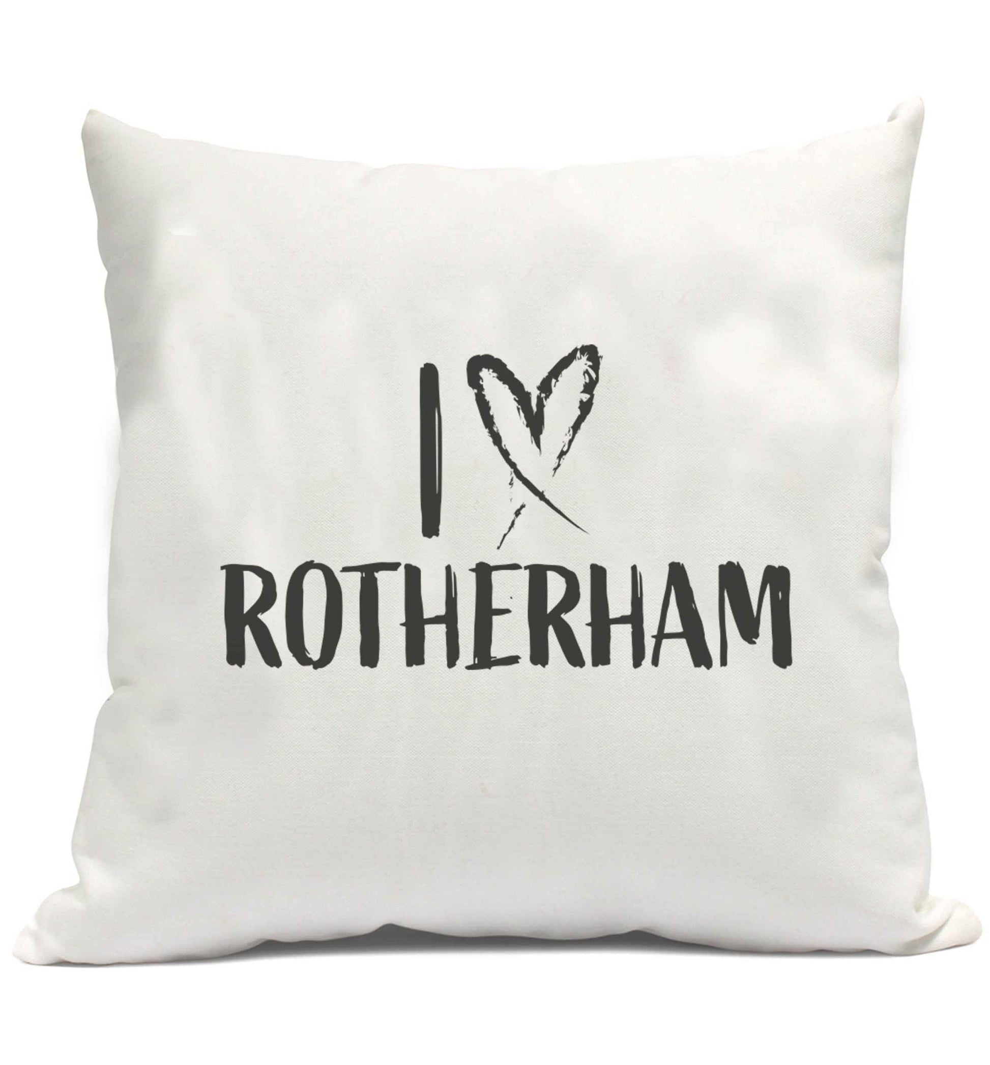 I love Rotherham cushion cover and filling