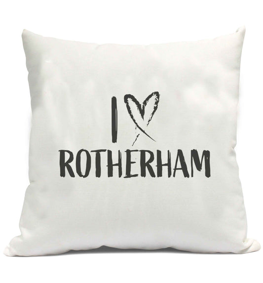 I love Rotherham cushion cover and filling
