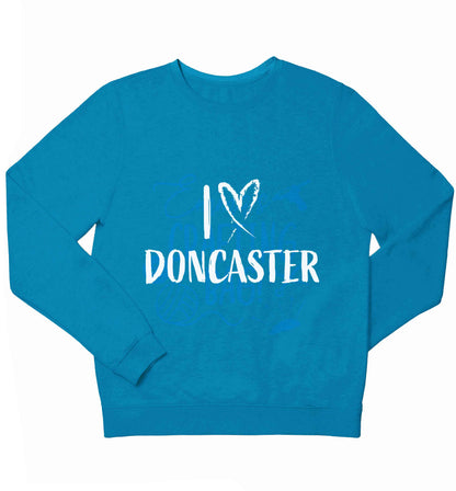I love Doncaster children's blue sweater 12-13 Years