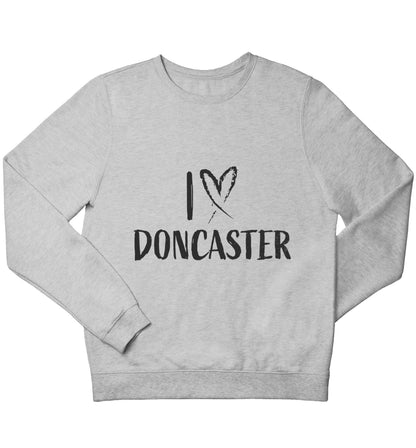 I love Doncaster children's grey sweater 12-13 Years