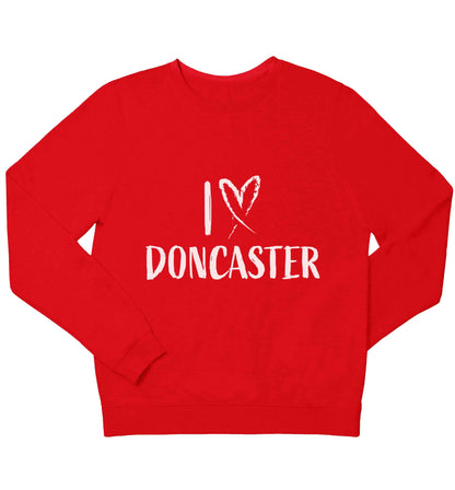 I love Doncaster children's grey sweater 12-13 Years