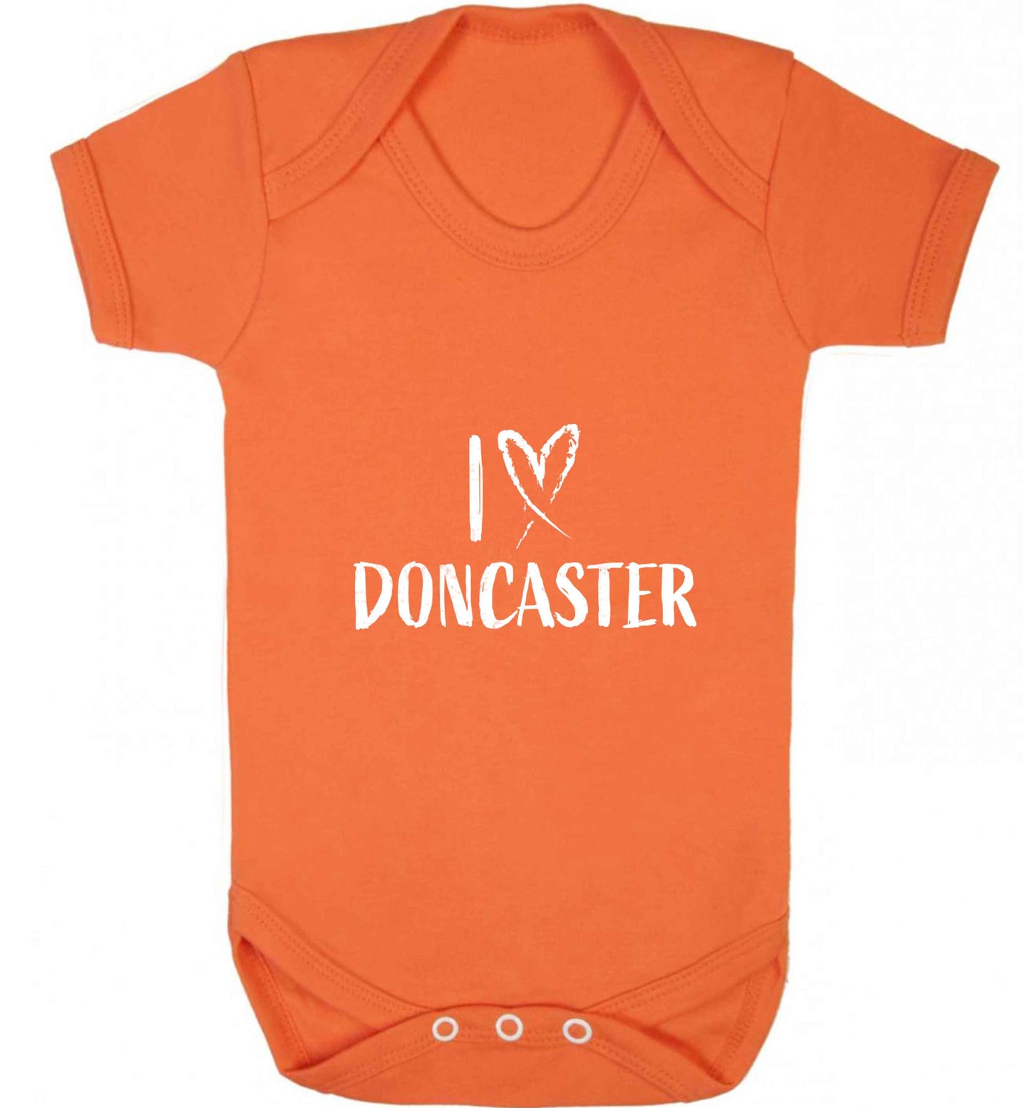 I love Doncaster baby vest orange 18-24 months