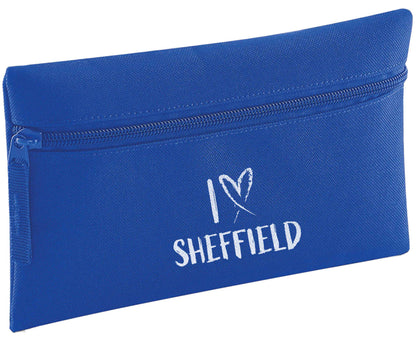 I love Sheffield pencil case