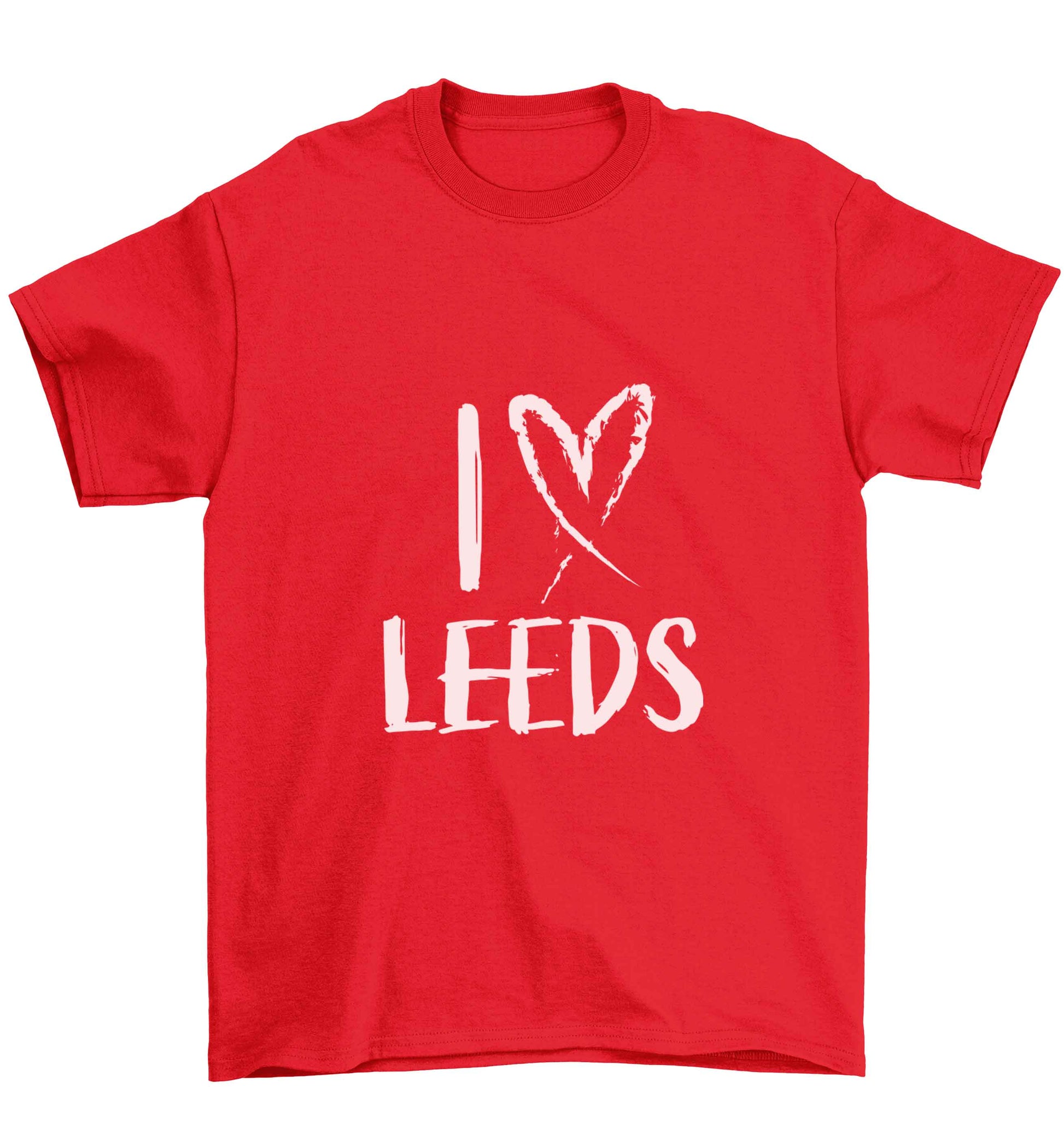 I love Leeds Children's red Tshirt 12-13 Years
