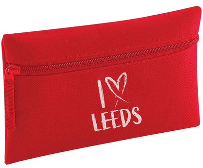 I love Leeds pencil case