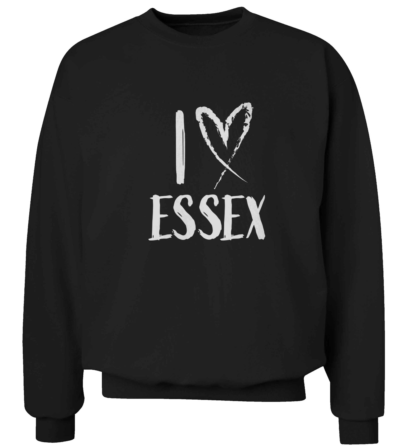 I love Essex adult's unisex black sweater 2XL