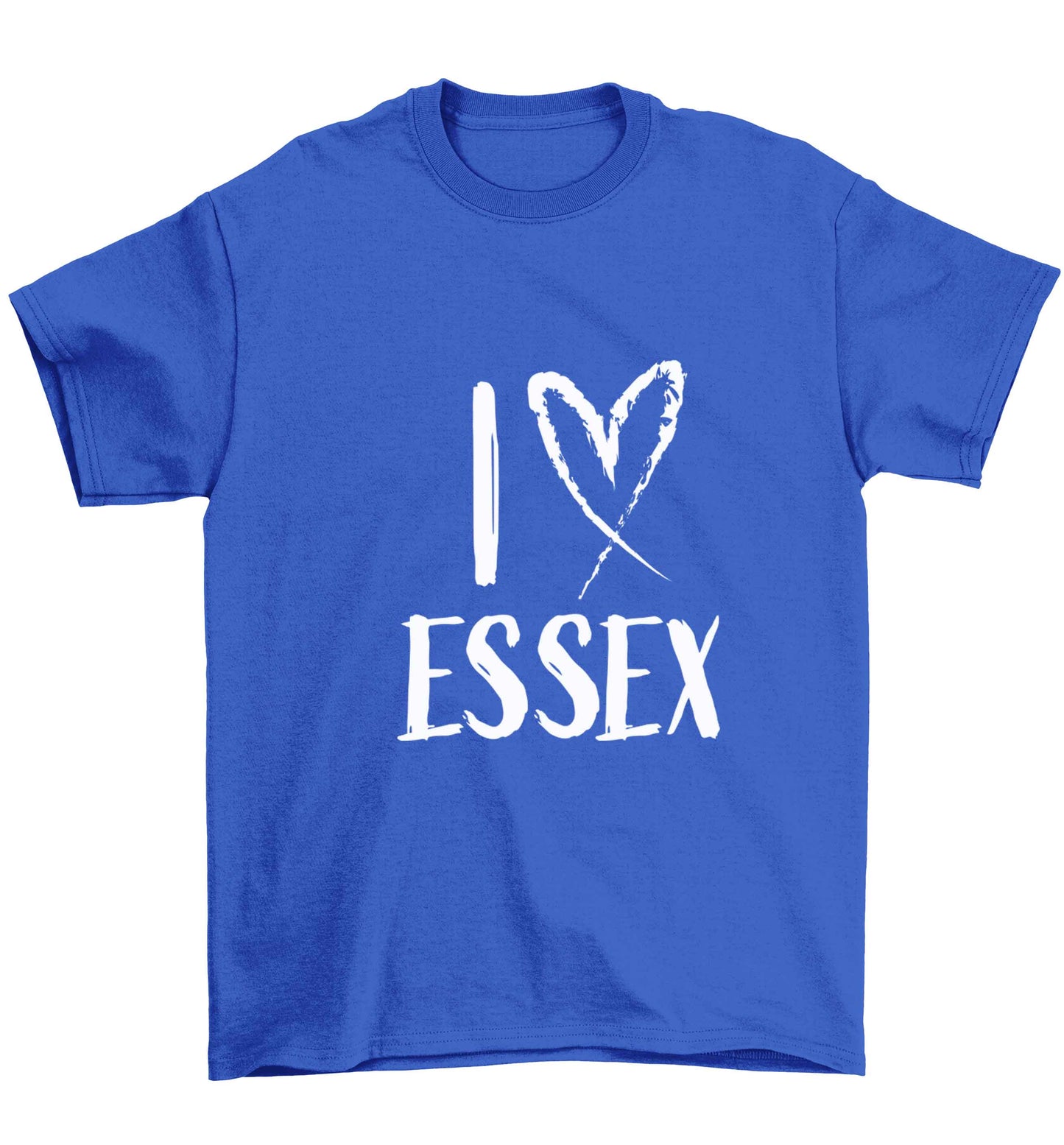 I love Essex Children's blue Tshirt 12-13 Years