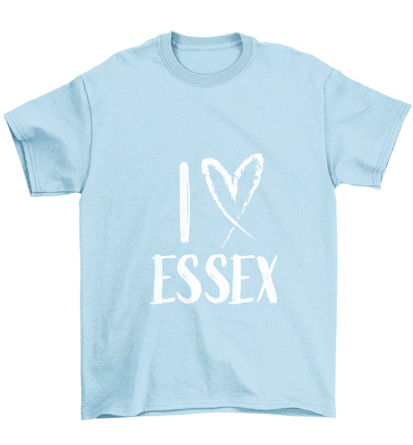 I love Essex Children's light blue Tshirt 12-13 Years