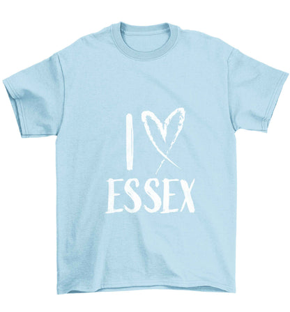I love Essex Children's light blue Tshirt 12-13 Years