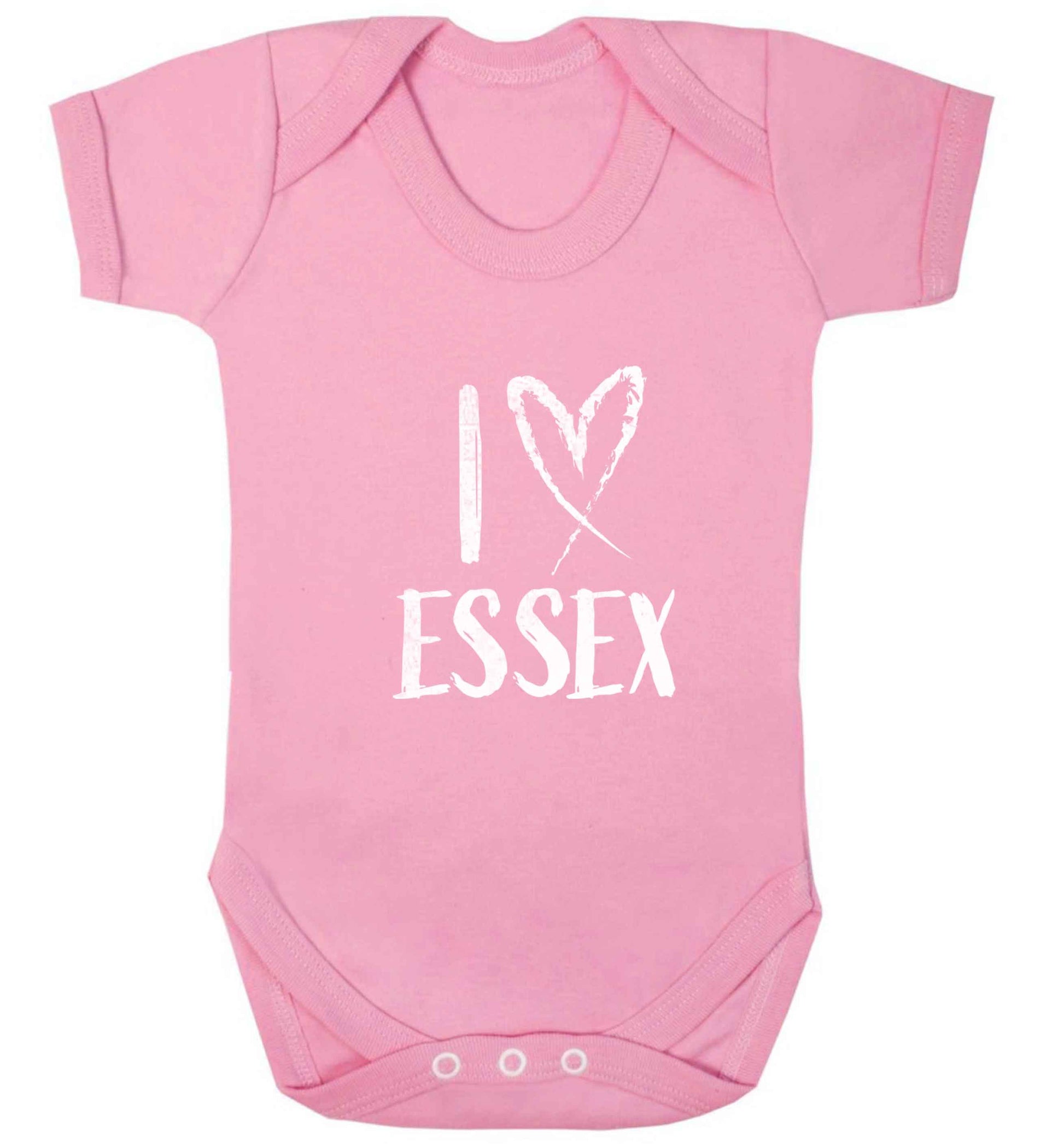 I love Essex baby vest pale pink 18-24 months